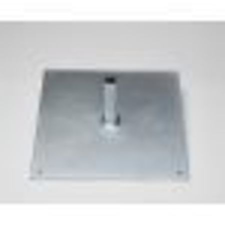 TARPS NOW Floor Mount Base Support 12 Inch TRACK-BS12